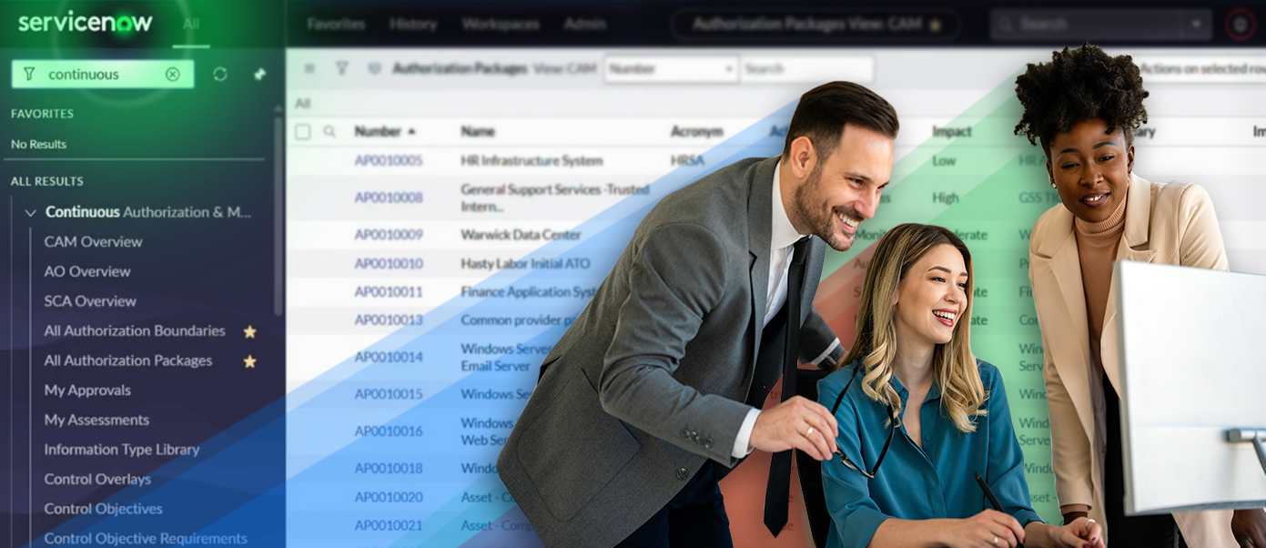 ComplySyncATO for ServiceNow - Continuous Authorization to Operate (cATO) Dashboard