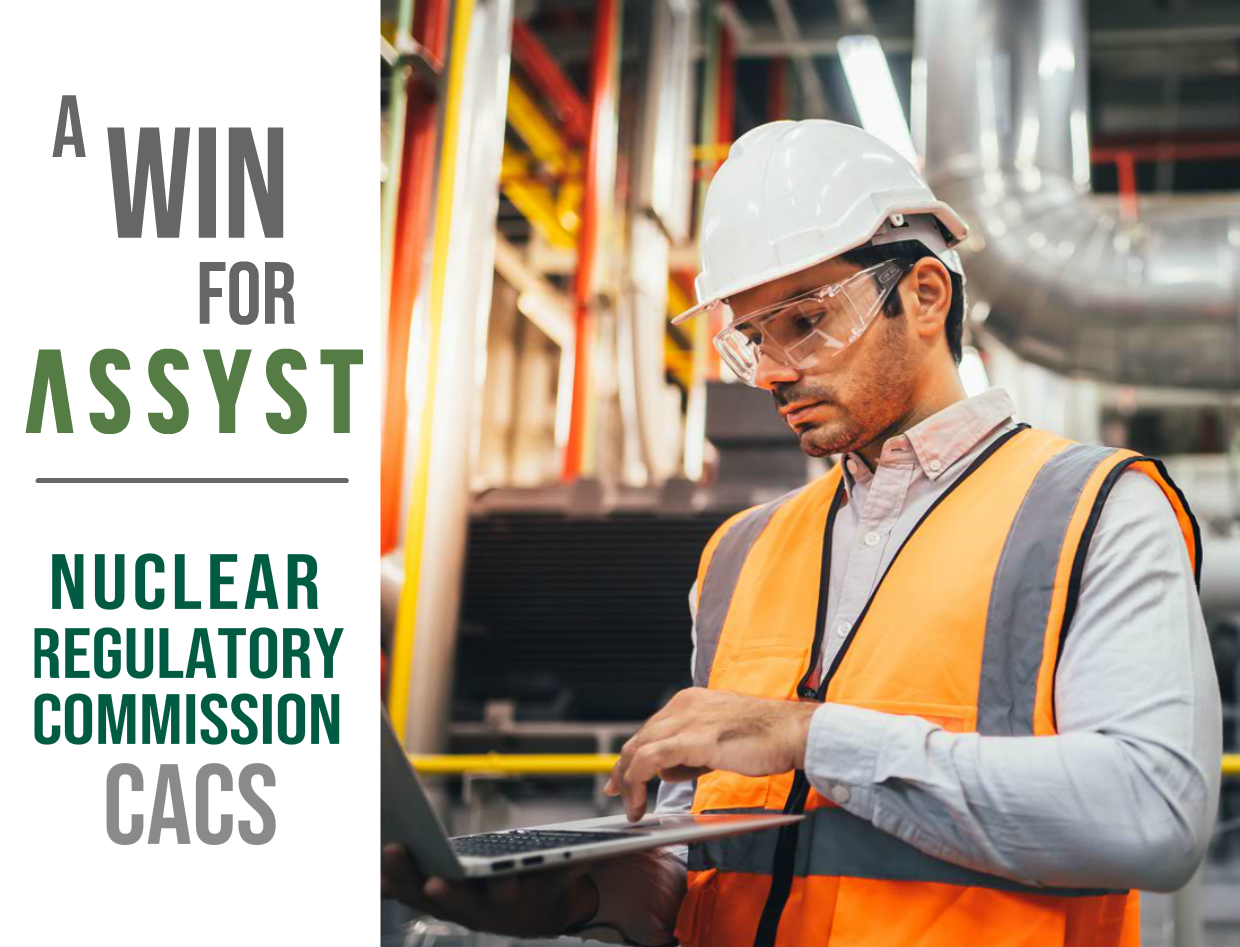 Assyst wins Nuclear Regulatory Commisssions